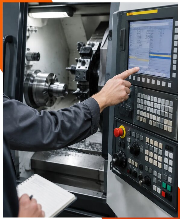 Обучение работе с ЧПУ FANUC в Борзе